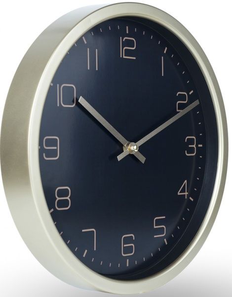 Часы настенные Астрид 30 см черный с золотым