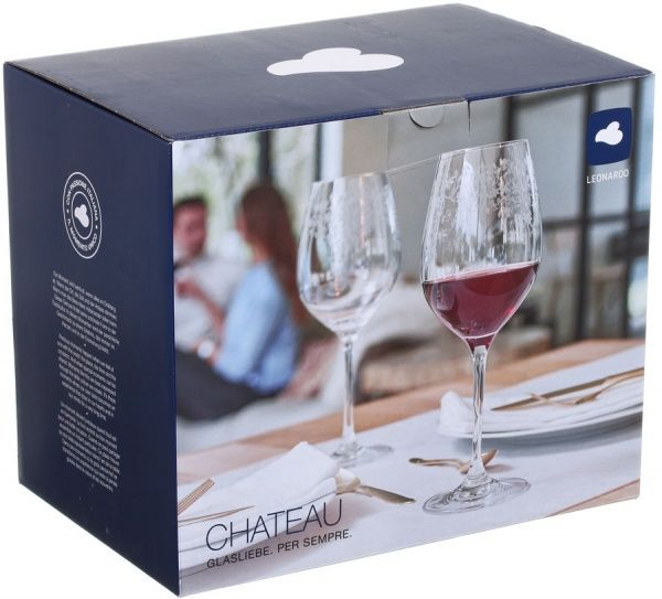 Набор бокалов для вина CHATEAU 510 мл 6 шт. Leonardo 