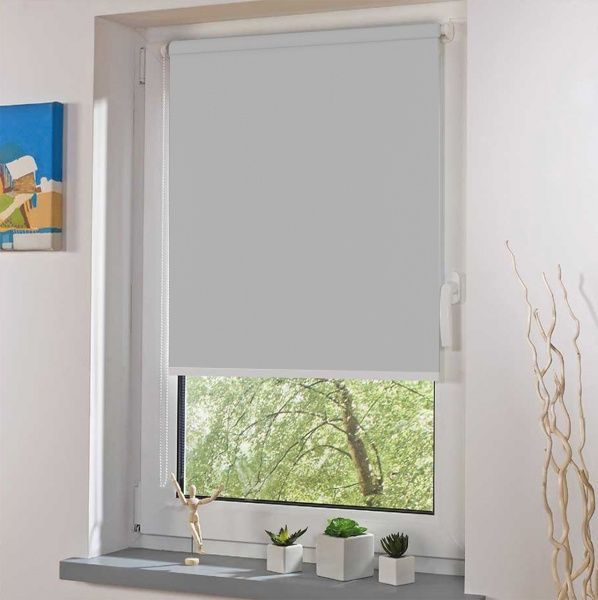 Ролета мини Rollotex струна RIMINI ICE 71x150 см серая 