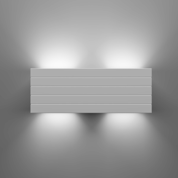 Бра Luminaria 2x40 Вт G9 белый CARDIFF DOUBLE S2201-2 WH 