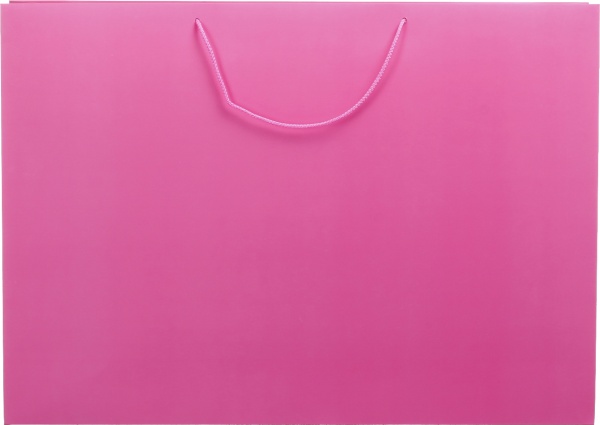 Пакет подарунковий рожевий 540x760x160 мм