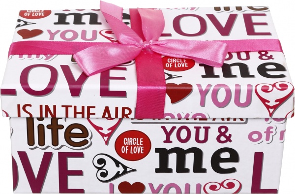 Коробка подарочная Art studio of happiness GS11715 21x13,5x9,5 см