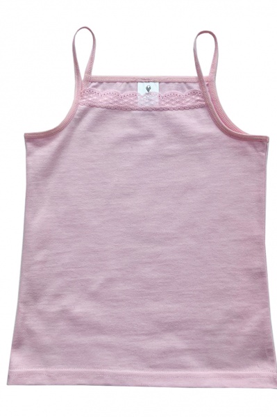 Майка для девочек Роза р.140 розовый 210425 