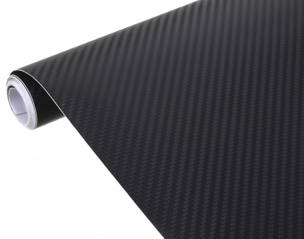 Плівка самоклейка захисна чорний карбон 0,9x2 м