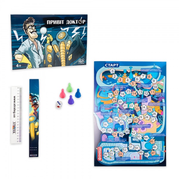Гра настільна Strateg Привіт лікар 30779