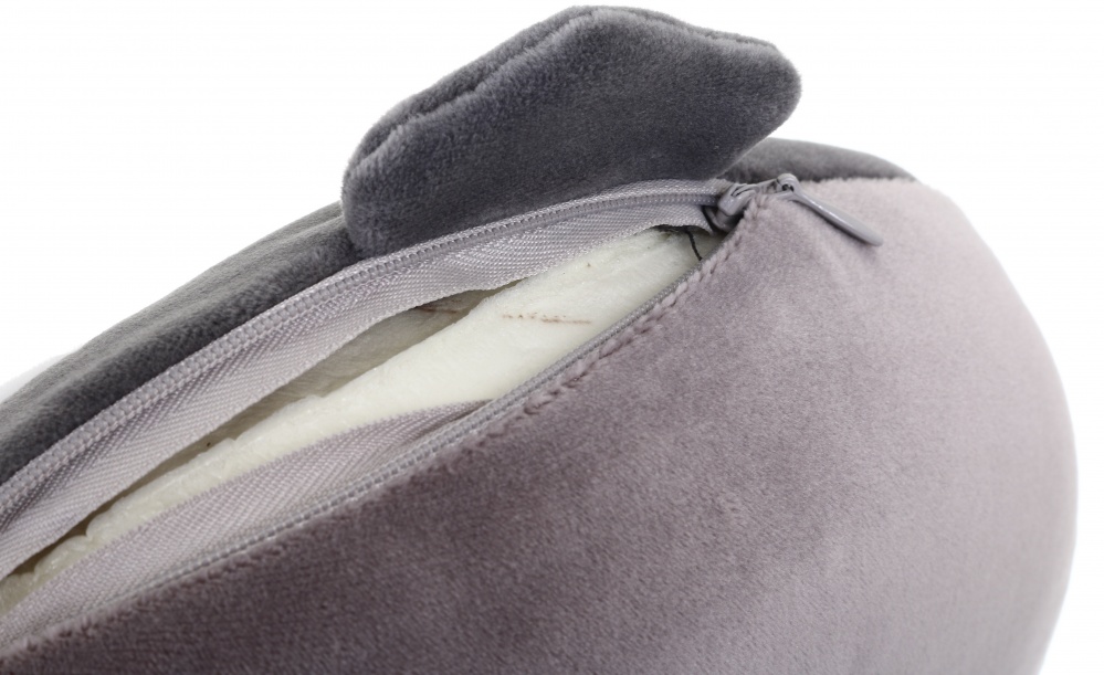 Подушка дорожная Bewalker с маской Пингвин 28x28см разноцветный BMPMIX0545