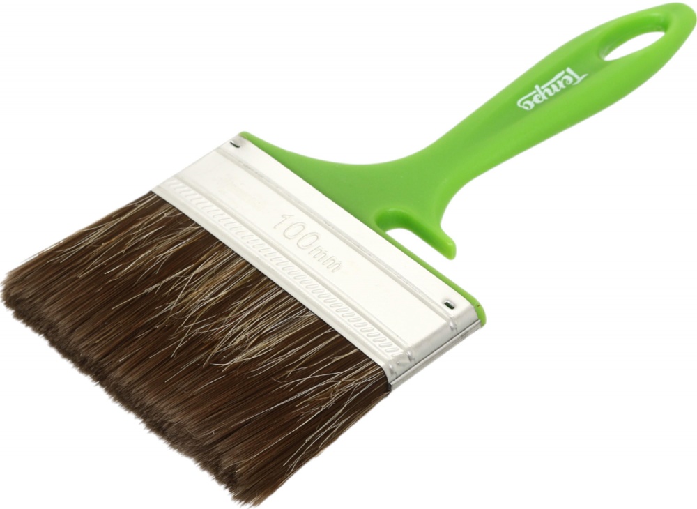 Кисточка Tempo для работы с деревянными поверхностями 100 мм 3-5