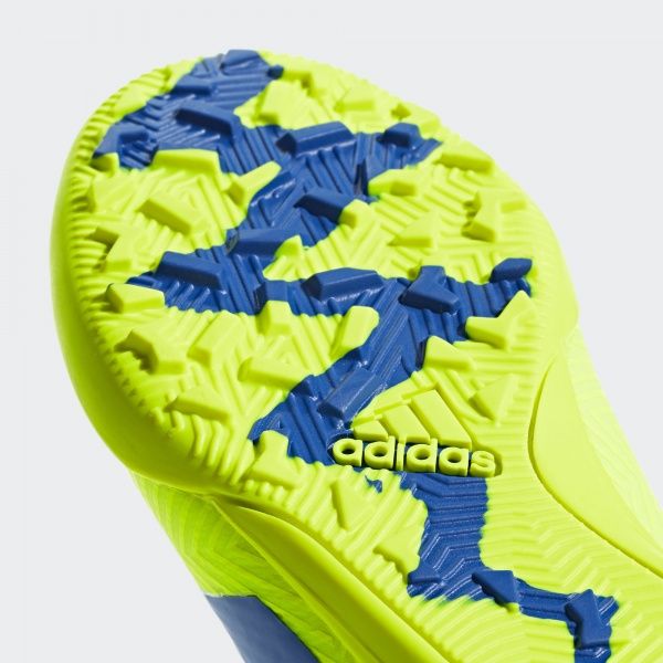 Бутсы Adidas NEMEZIZ 18.3 TF J CM8516 р. EUR 34 салатовый