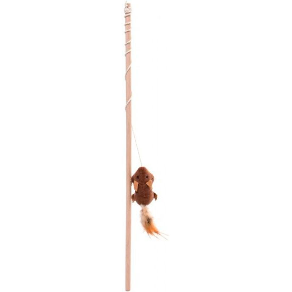 Іграшка для собак Trixie Паличка з мишкою 50 см 45801
