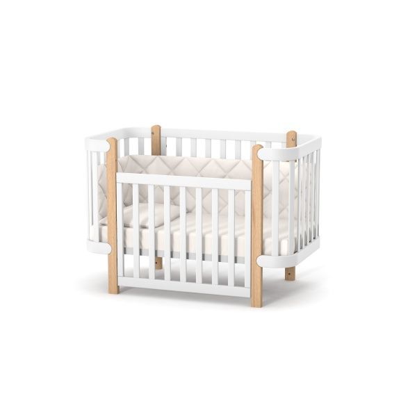 Кроватка детская Veres ЛД5 Монако капучино-белый 05.3.1.211.13