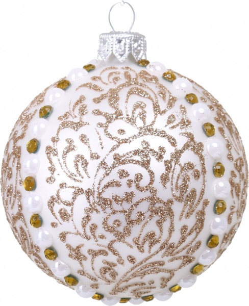 Шар декоративный Элит d 80 мм в ассортименте