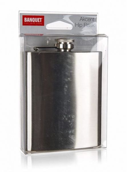 Фляга из нержавеющей стали 210 мл Akcent Banquet