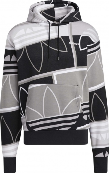 Джемпер Adidas AOP LOGO PLAY H H31318 р. L черный