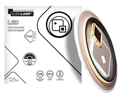 Світильник світлодіодний Eurolamp акрил A57 125 Вт білий 3000-6500 К LED-ALR-125-A57 