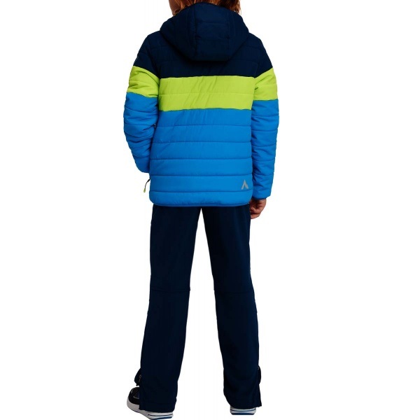Куртка McKinley Ricos jrs 408114-913635 р.152 синьо-салатовий