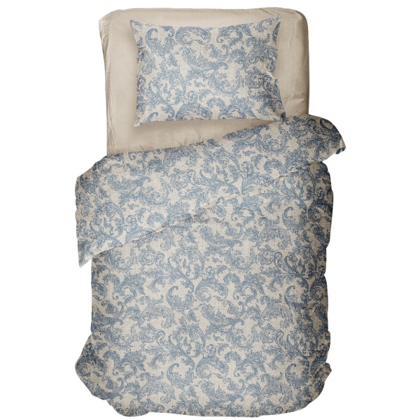 Комплект постільної білизни 1,5 сп. Amboise синій UP! (Underprice) 