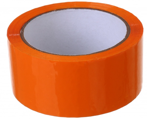 Лента самоклеящаяся оранжевая 45 мм 66 м 40 мкм