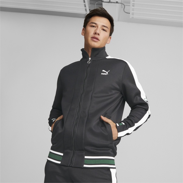 Джемпер Puma T7 ARCHIVE REMASTER TRACK JACKET DK 53829801 р. XL черный