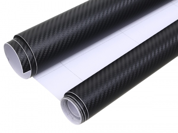 Плівка самоклейка захисна чорний карбон 0,9x2 м