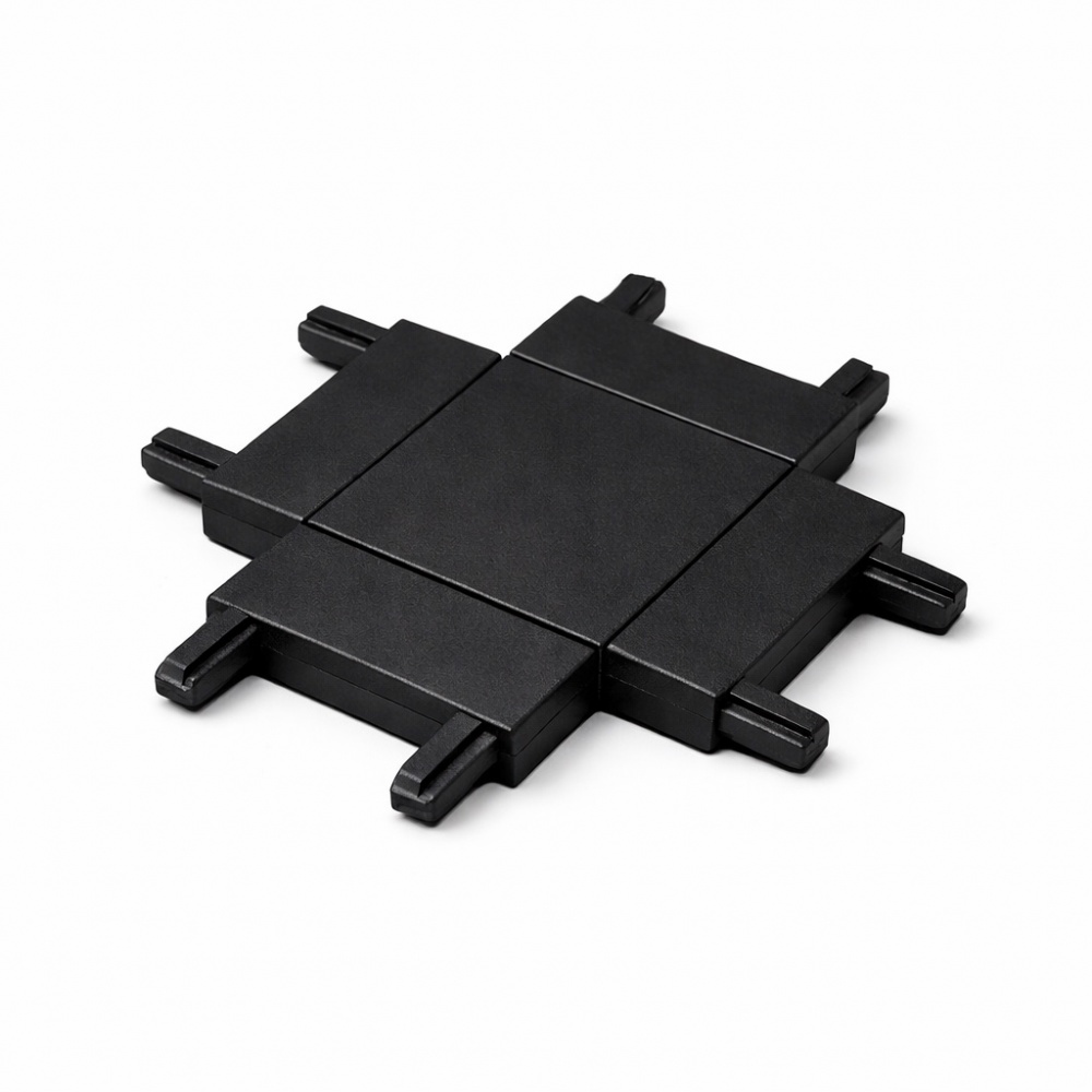 Соединитель крестовый LIGHT SET SAPSAN CON-CROS 46-46 черный