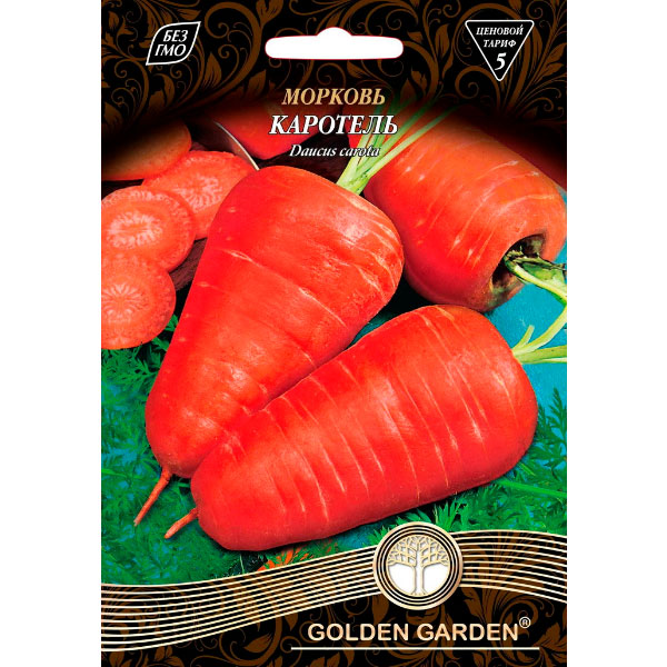 Семена Golden Garden морковь гигант Каротель 15г