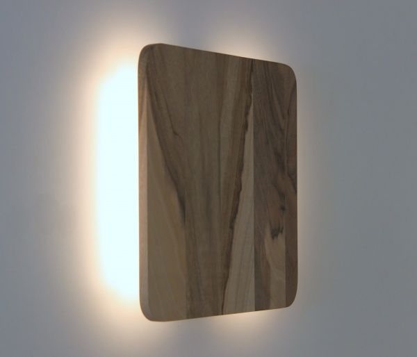 Бра ADLUX Quadro-25 R-25-WW-W LED 1x7 Вт орех 