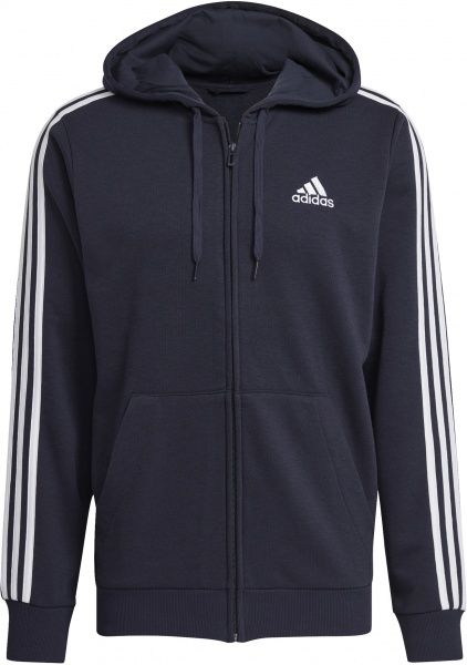 Джемпер Adidas M 3S FT FZ HD GK9033 р. 2XL чорний
