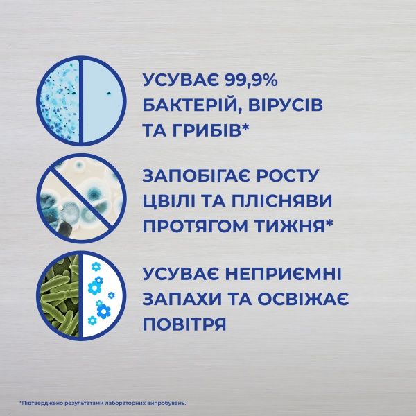 Кондиционер-ополаскиватель Lysol дезинфицирующий Свежесть хлопка 1,2 л