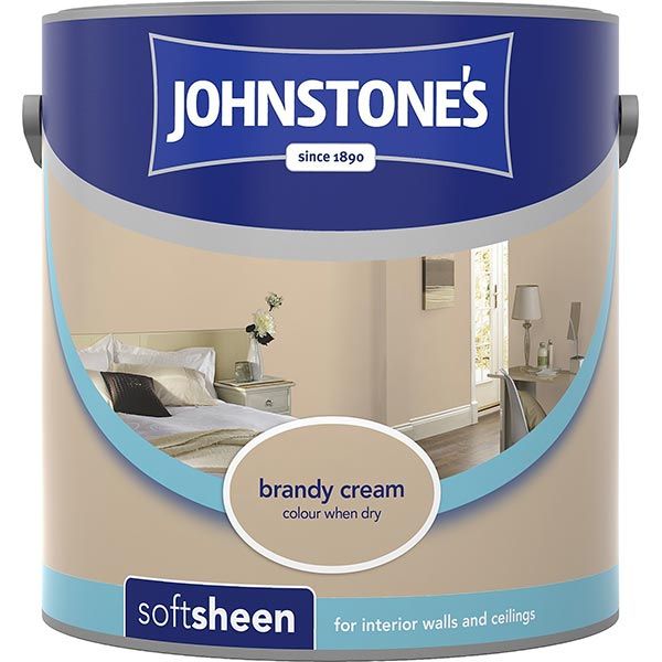 Фарба Johnstone's Vinil Soft Sheen білий 2,5л