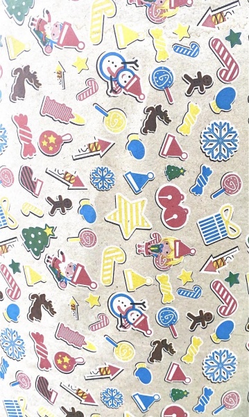 Бумага для упаковки LOVE & HOME Снегурочка 70x200 см 