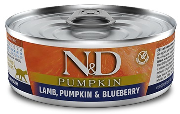 Консерва для котів Farmina N&D з ягням і чорницею 70 г