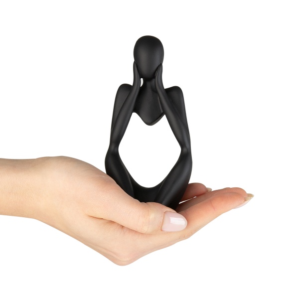 Фигурка декоративная Мыслитель DH-ST-16-2 Black