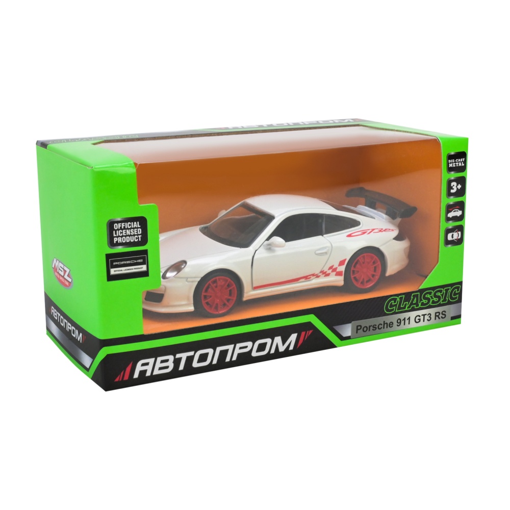 Автомодель Автопром 1:32 Porsche 911 GT3 RS 10006
