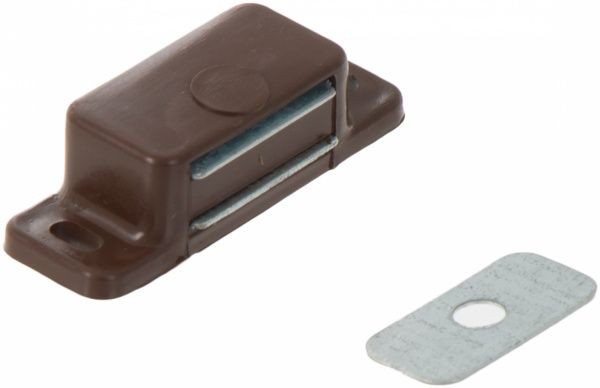 Магнит мебельный коричневый