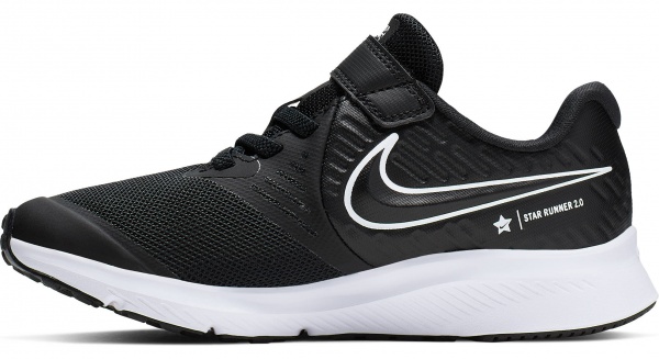 Кроссовки Nike STAR RUNNER 2 PSV AT1801-001 р.US 3Y черный