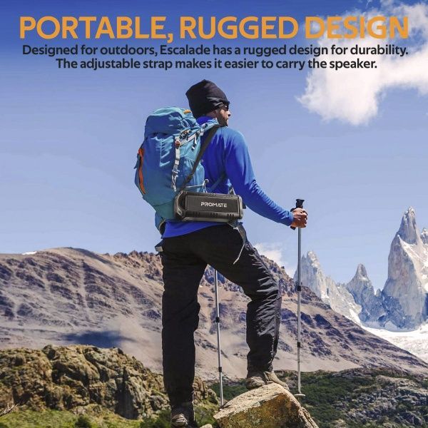 Портативна колонка Promate Escalade 30W IPX5 2.0 black 