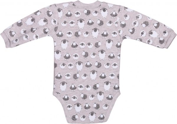 Боди детское для девочки Baby Veres Sheep heat р.80 коричневый 