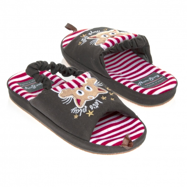 Тапочки детские для мальчика Home Story р.28 серый 210853-18 