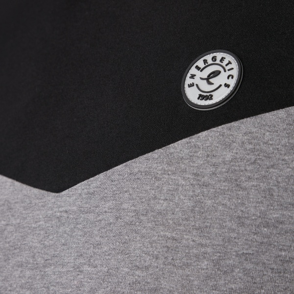 Футболка Energetics Striggy IV ux 415532-901911 р.M сіро-чорний