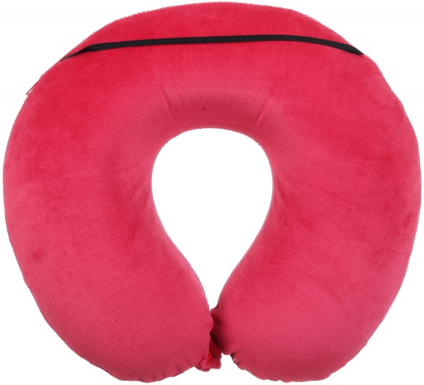 Подушка дорожная ортопедическая 30х30х9 см вишня Luna