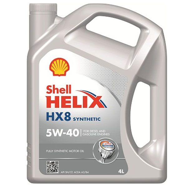 Моторне мастило SHELL Helix HX8 5W-40 4 л (4107485)