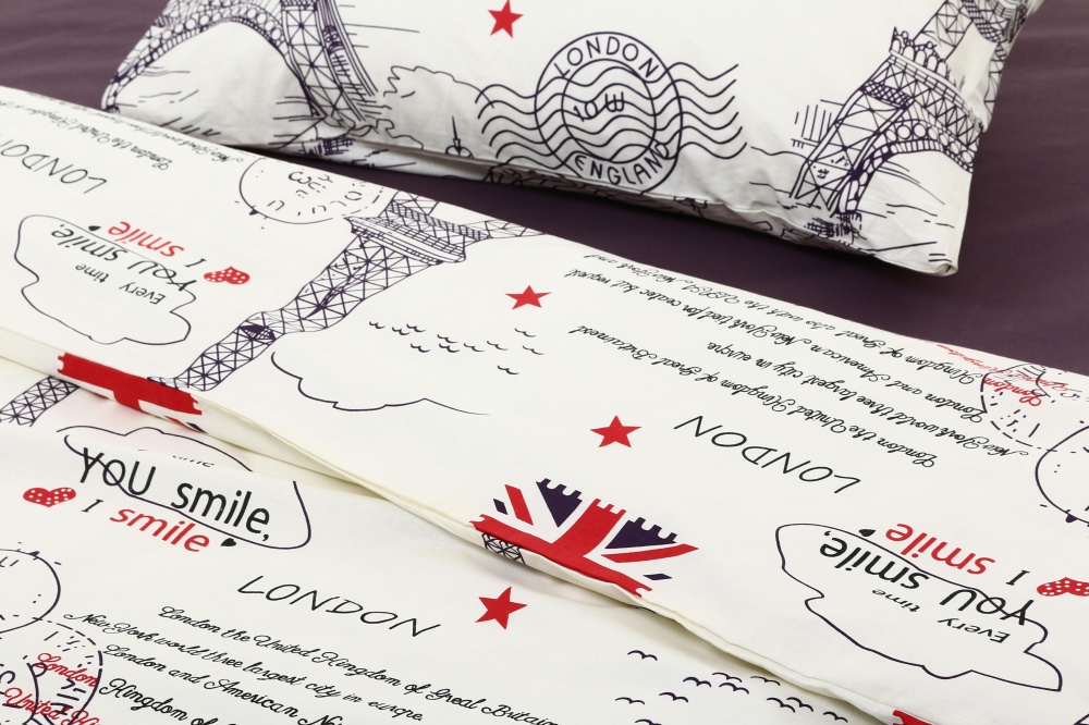 Комплект постільної білизни 1.5 INTERNATIONAL мультиколор