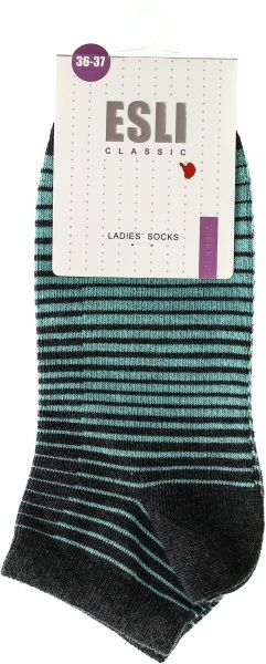 Носки женские Conte ESLI Classic 074 р. 23 бирюзовый 