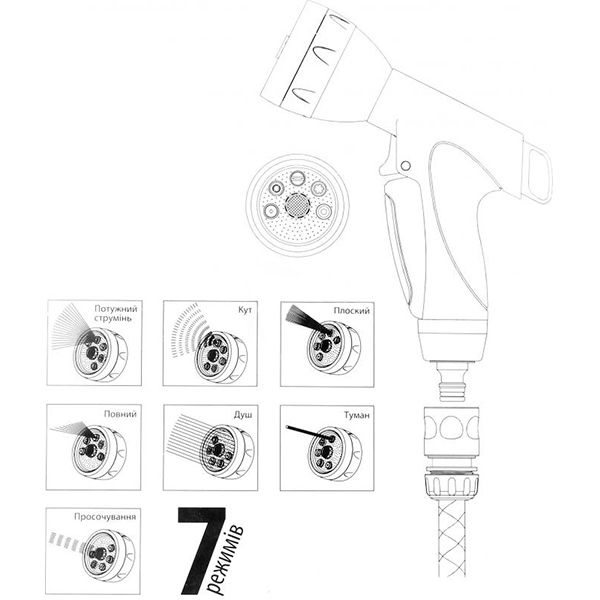 Пістолет Expert Garden для поливу DY2092A