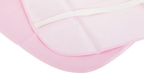 Клеенка подкладная с ПВХ покрытием (резинками-держателями) 0,7 м. x 1 м. окантована по краю Киевгума 