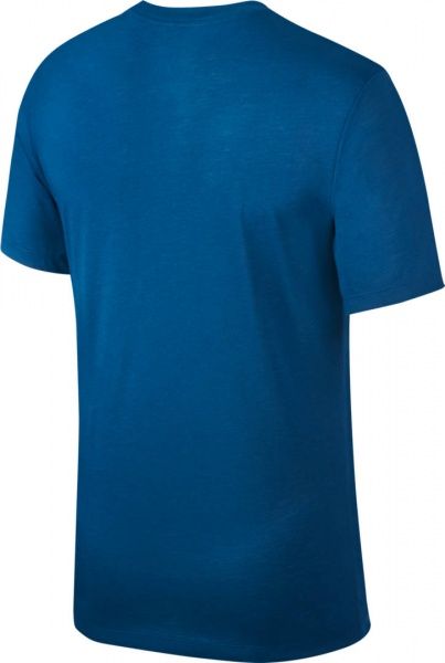 Футболка Nike M NK DRY TEE DB SSNL SWOOSH CK4248-432 M синій