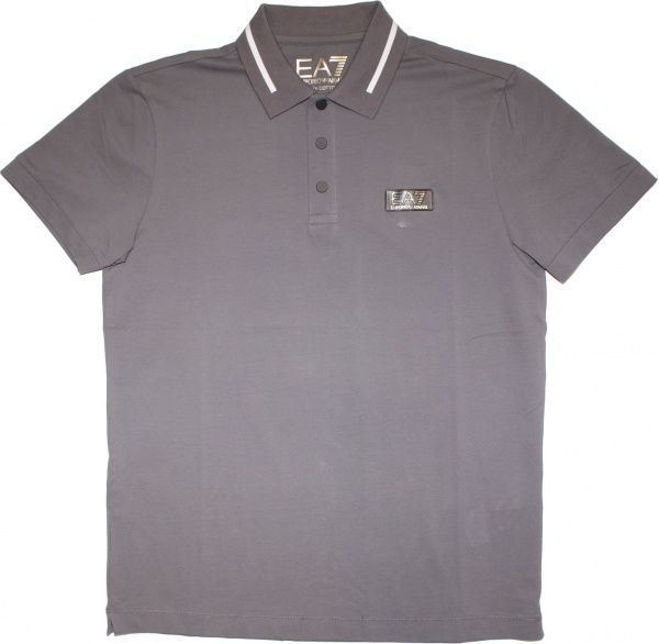 Поло EA7 Polo 3HPF36-PJ5AZ-1977 L сірий