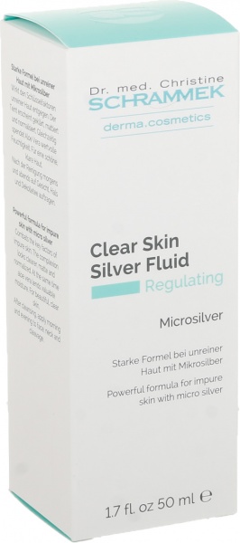 Флюид для лица день-ночь Dr.Schrammek Clear Skin Silver Fluid 50 мл