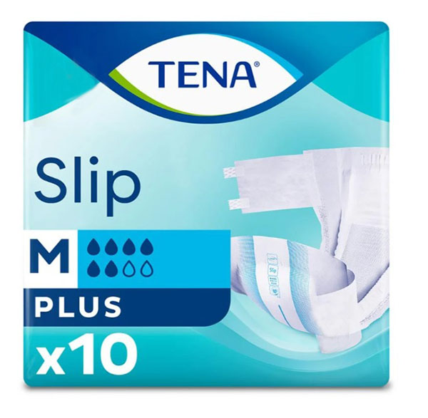Подгузники для взрослых Tena Slip Plus Medium 73-122 см 10 шт.