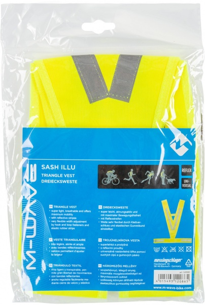 Жилет M-Wave 120939-LM р. XS-S салатовый